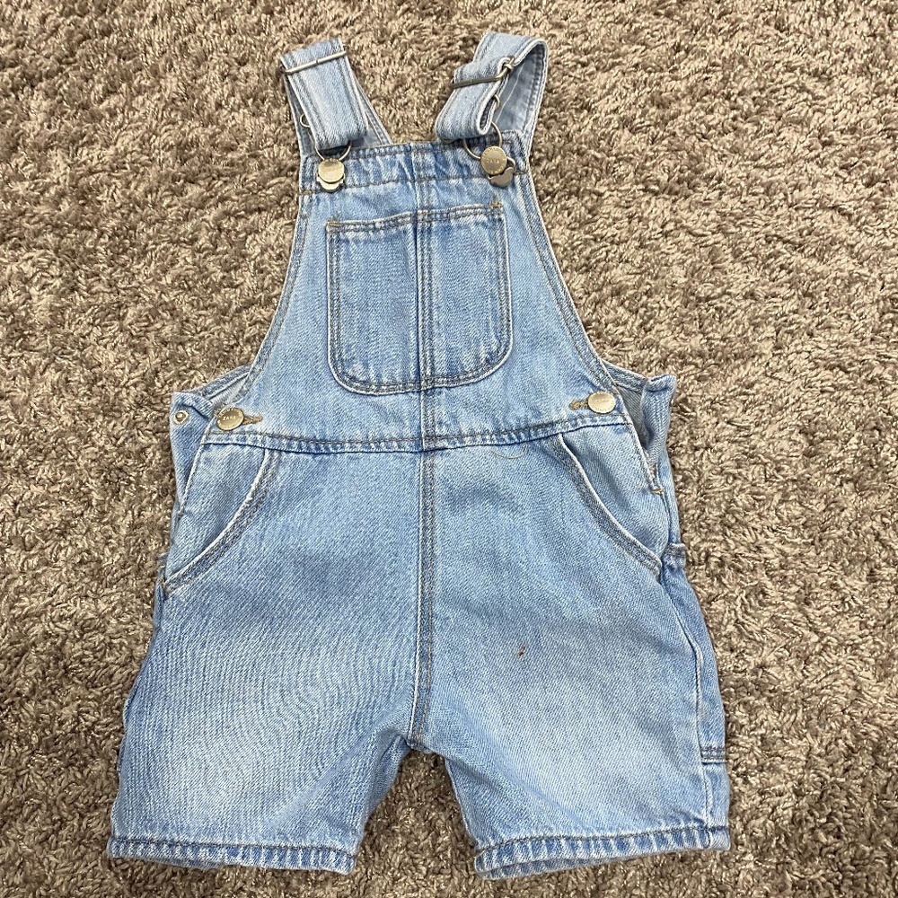 Zara Unisex  Denim Overalls